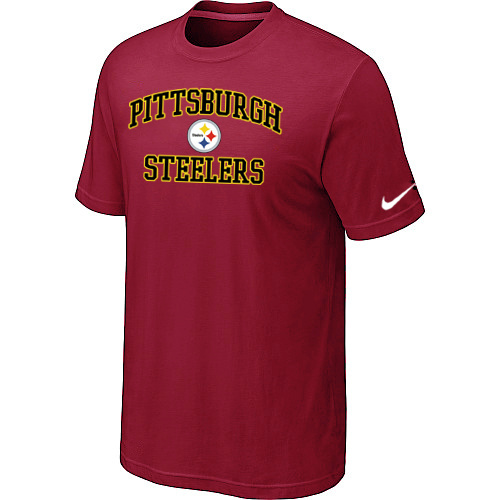 Nike Pittsburgh Steelers Heart & Soul NFL T-Shirt - Red